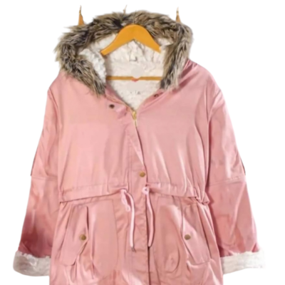 Chaqueta colección resiente color Café, Rosa