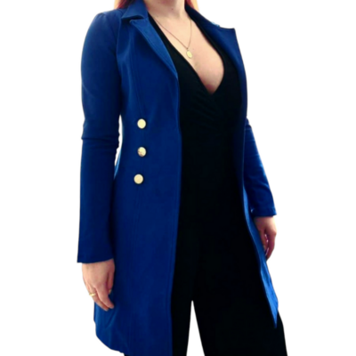 Gabán nueva colección color Azul