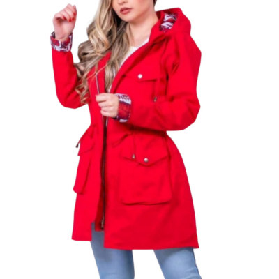 Gabán nueva colección color Rojo