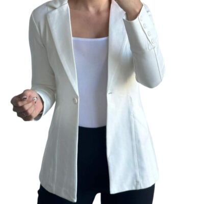 Blazer nueva colección color Marfil, Rojo, Negro