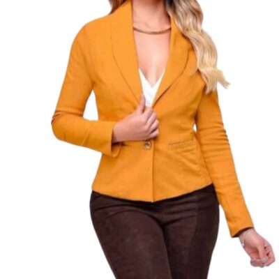 Blazer nueva colección color Mostaza